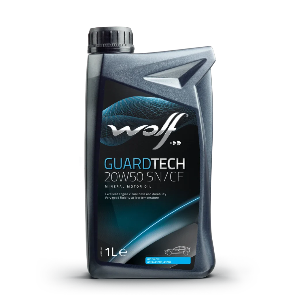 WOLF GUARDTECH 20W50 SN/CF - 1L