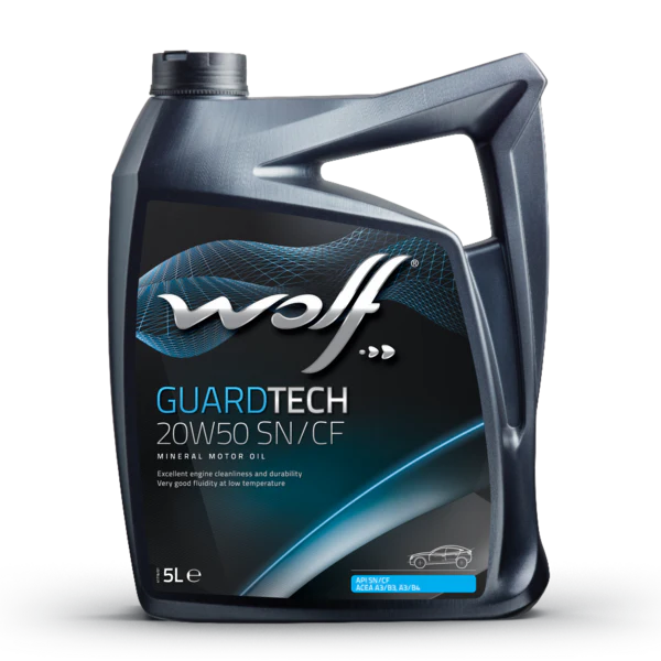 WOLF GUARDTECH 20W50 SN/CF - 5L