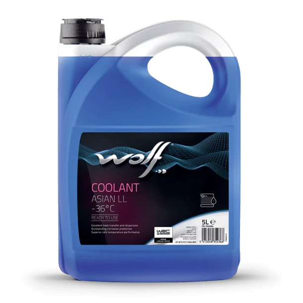 WOLF RADIATOR COOLANT ASIAN LL -36°C-5L